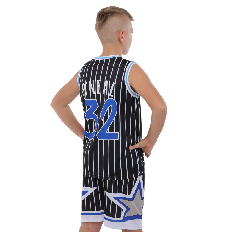 Форма баскетбольна дитяча NBA клуб Orlando Magic 32 BA-9827 S-2XL чорний-білий