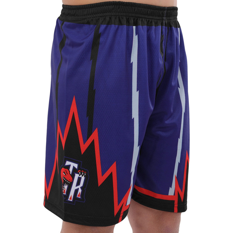 Форма баскетбольна дитяча NBA клуб Raptors 15 BA-9828 S-2XL фіолетово-червоний