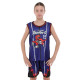 Форма баскетбольна дитяча NBA клуб Raptors 15 BA-9828 S-2XL фіолетово-червоний
