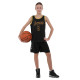 Форма баскетбольна дитяча NBA клуб Los Angeles Lakers 8 BA-9829 S-2XL чорний-жовтий