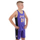 Форма баскетбольна дитяча NBA клуб Los Angeles Lakers 24 BA-9831 S-2XL фіолетовий-жовтий