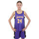Форма баскетбольна дитяча NBA клуб Los Angeles Lakers 24 BA-9831 S-2XL фіолетовий-жовтий