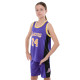 Форма баскетбольна дитяча NBA клуб Los Angeles Lakers 24 BA-9831 S-2XL фіолетовий-жовтий
