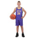 Форма баскетбольна дитяча NBA клуб Los Angeles Lakers 24 BA-9831 S-2XL фіолетовий-жовтий
