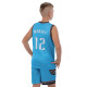 Форма баскетбольна дитяча NBA клуб Vancouver Grizzlies 12 BA-9832 S-2XL блакитний
