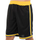 Форма баскетбольна дитяча NBA клуб Golden state warriors 30 BA-9963 S-2XL чорний-жовтий