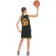 Форма баскетбольна дитяча NBA клуб Golden state warriors 30 BA-9963 S-2XL чорний-жовтий