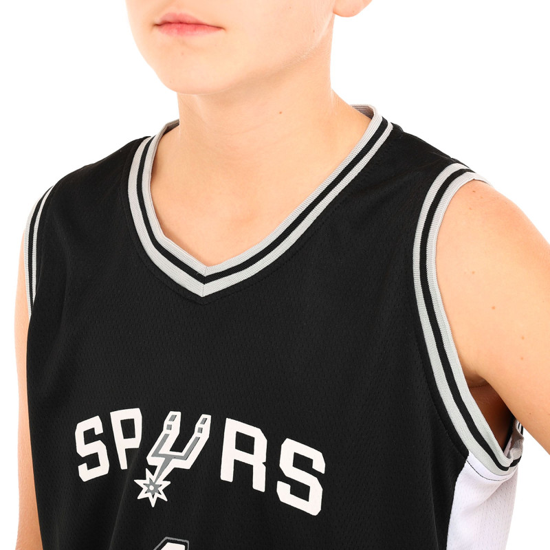 Форма баскетбольна дитяча NBA клуб Spurs 1 BA-9972 S-2XL чорний-білий