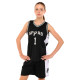 Форма баскетбольна дитяча NBA клуб Spurs 1 BA-9972 S-2XL чорний-білий