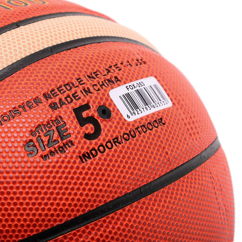 М'яч баскетбольний FOX BA-GM5X №5 PU помаранчевий