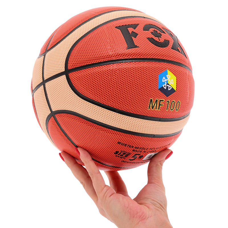 М'яч баскетбольний FOX BA-GM5X №5 PU помаранчевий