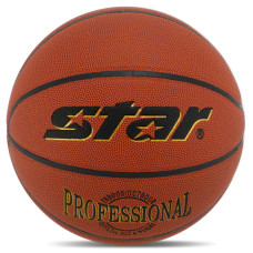 М'яч баскетбольний STAR PROFESSIONAL BB327 розмір 7 помаранчевий