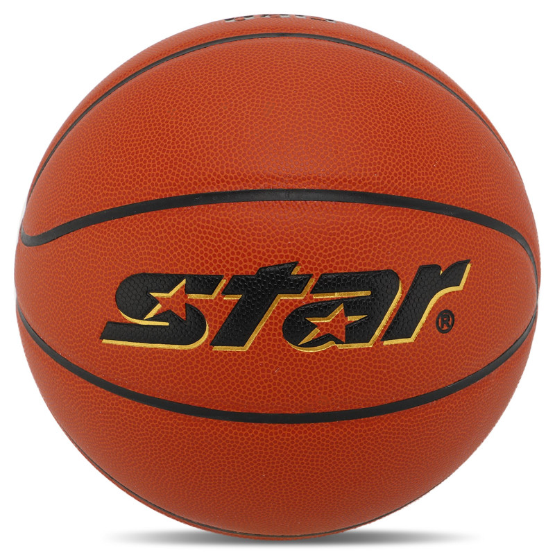 М'яч баскетбольний STAR NABA JUMBO FIBA BB337 розмір 7 помаранчевий