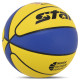 М'яч баскетбольний STAR 3ON3 BB4136C розмір 6 жовтий-синий