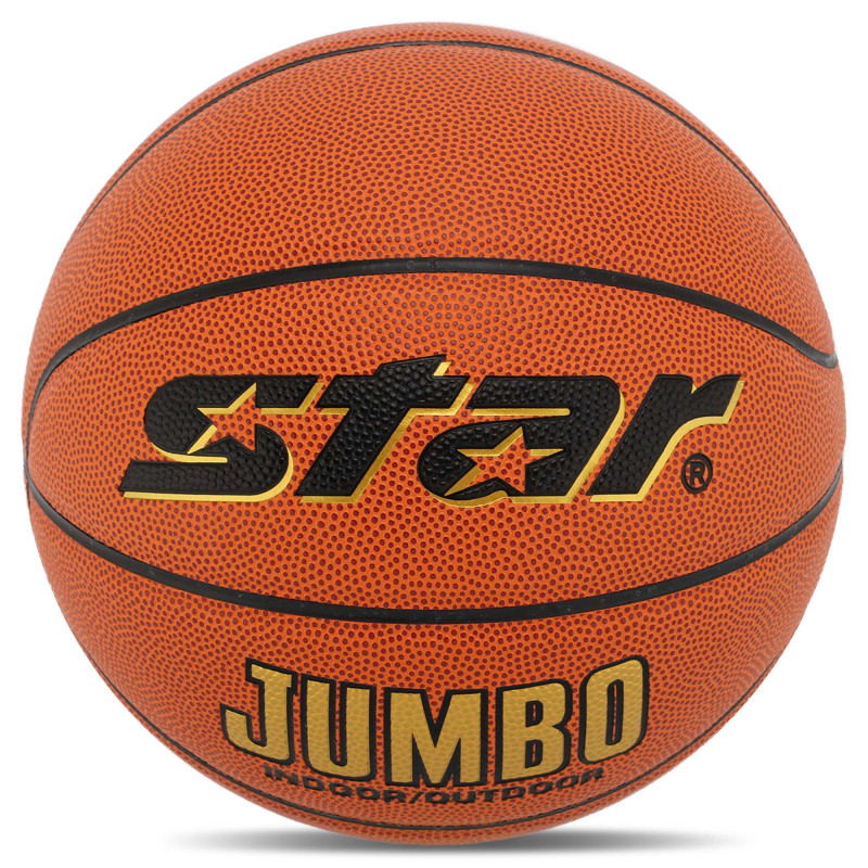 М'яч баскетбольний STAR JUMBO BB425 розмір 7 помаранчевий