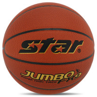 М'яч баскетбольний STAR JUMBO FX9 BB427 розмір 7 помаранчевий