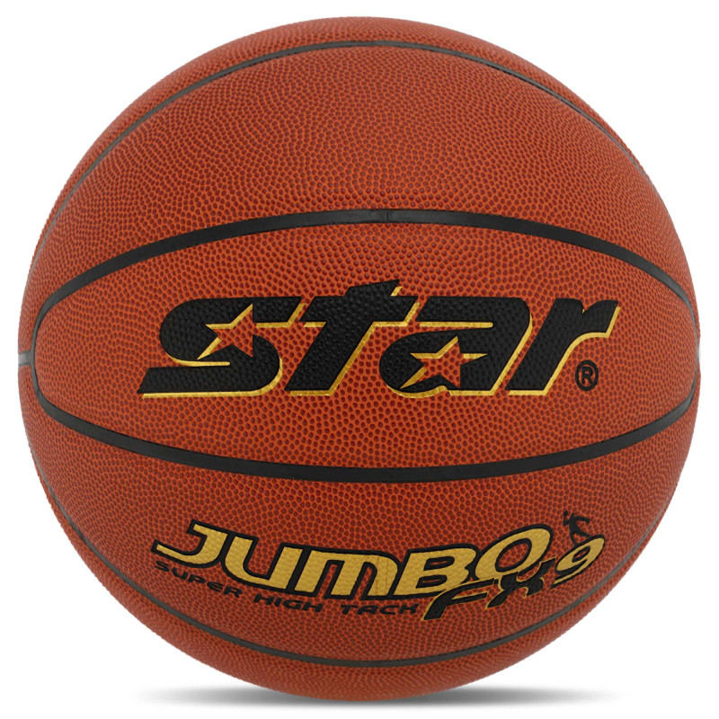 М'яч баскетбольний STAR JUMBO FX9 BB427 розмір 7 помаранчевий