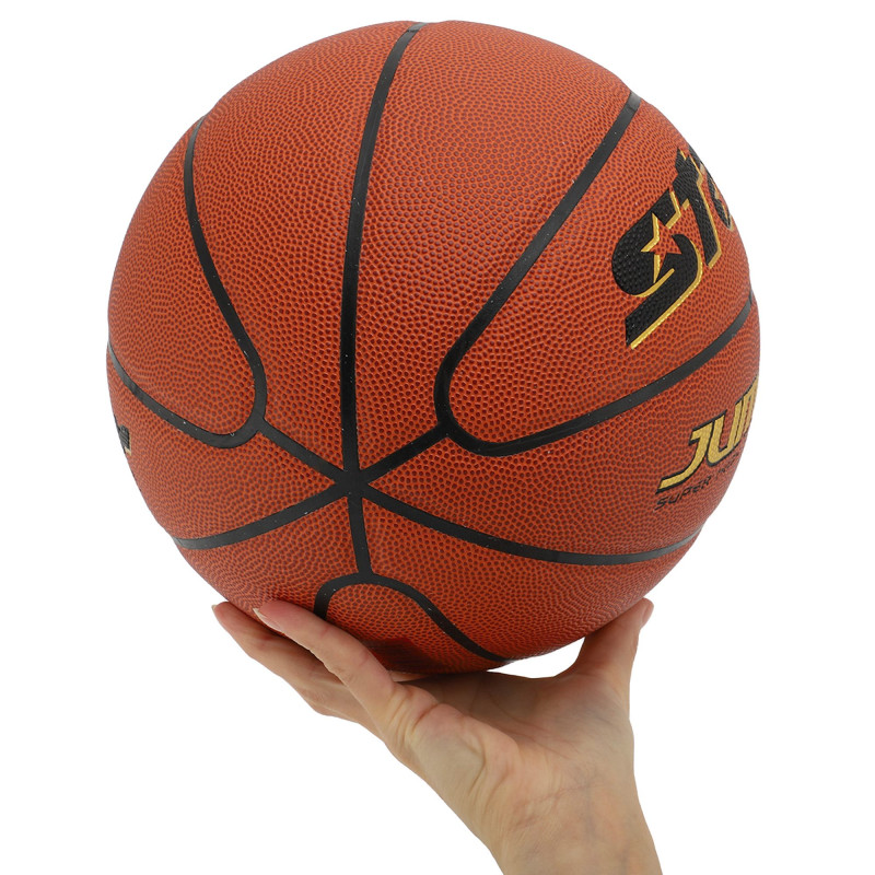 М'яч баскетбольний STAR JUMBO FX9 BB427 розмір 7 помаранчевий