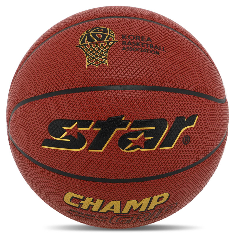 М'яч баскетбольний STAR CHAMP GRIP BB4277C розмір 7 кольори в асортименті