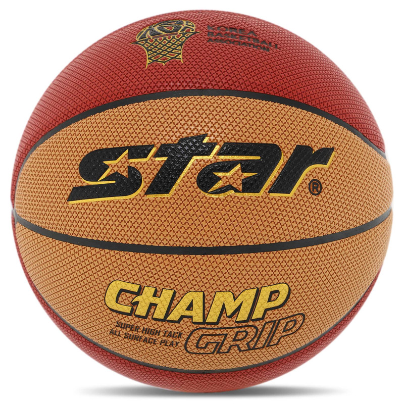 М'яч баскетбольний STAR CHAMP GRIP BB4277C розмір 7 кольори в асортименті