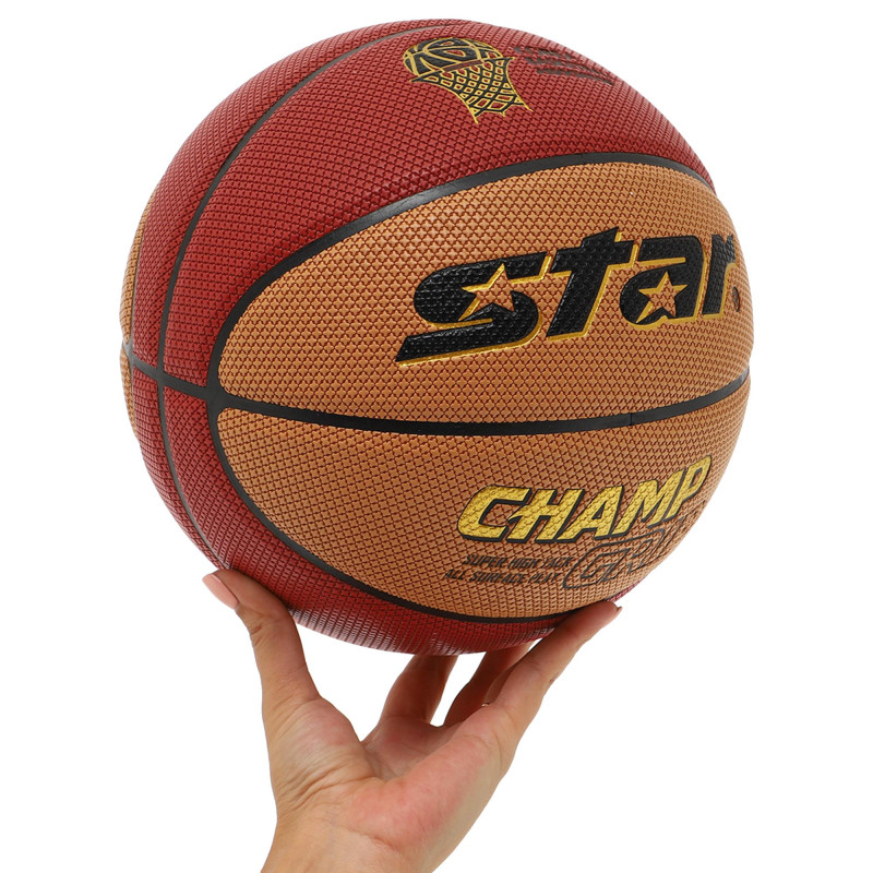 М'яч баскетбольний STAR CHAMP GRIP BB4277C розмір 7 кольори в асортименті