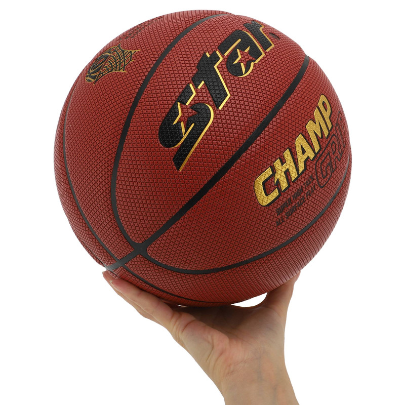 М'яч баскетбольний STAR CHAMP GRIP BB4277C розмір 7 кольори в асортименті
