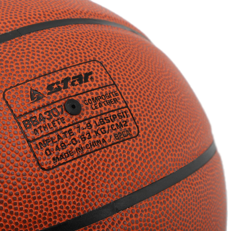 М'яч баскетбольний STAR ATHLETE BB4307 розмір 7 помаранчевий