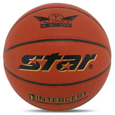М'яч баскетбольний STAR INTERCEPT BB4505 розмір 5 помаранчевий