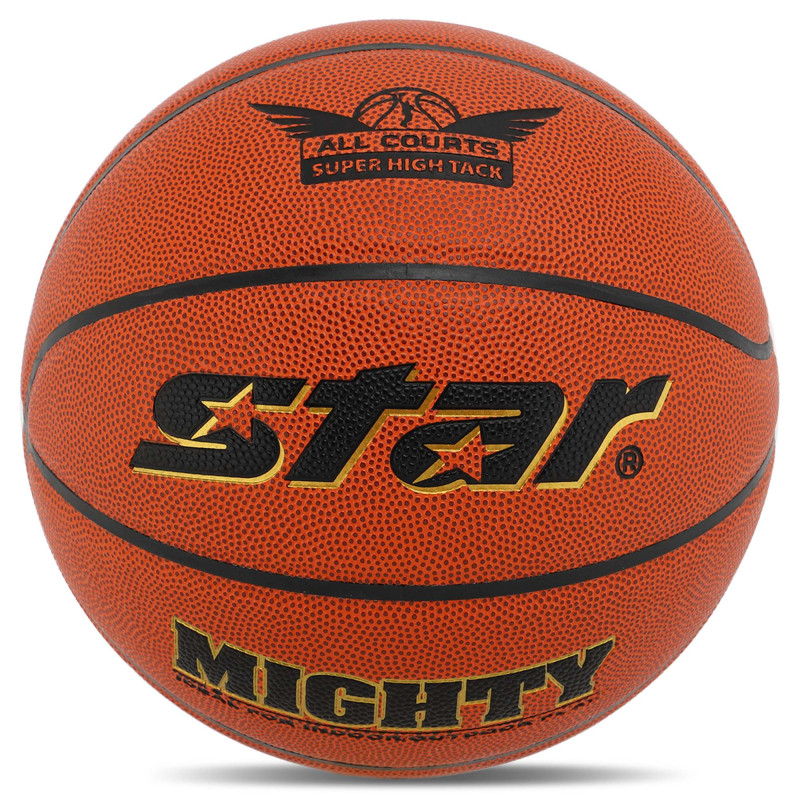 М'яч баскетбольний STAR MIGHTY BB4597 розмір 7 помаранчевий