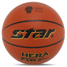 М'яч баскетбольний STAR HERA FOX BB4707C розмір 7 червоний