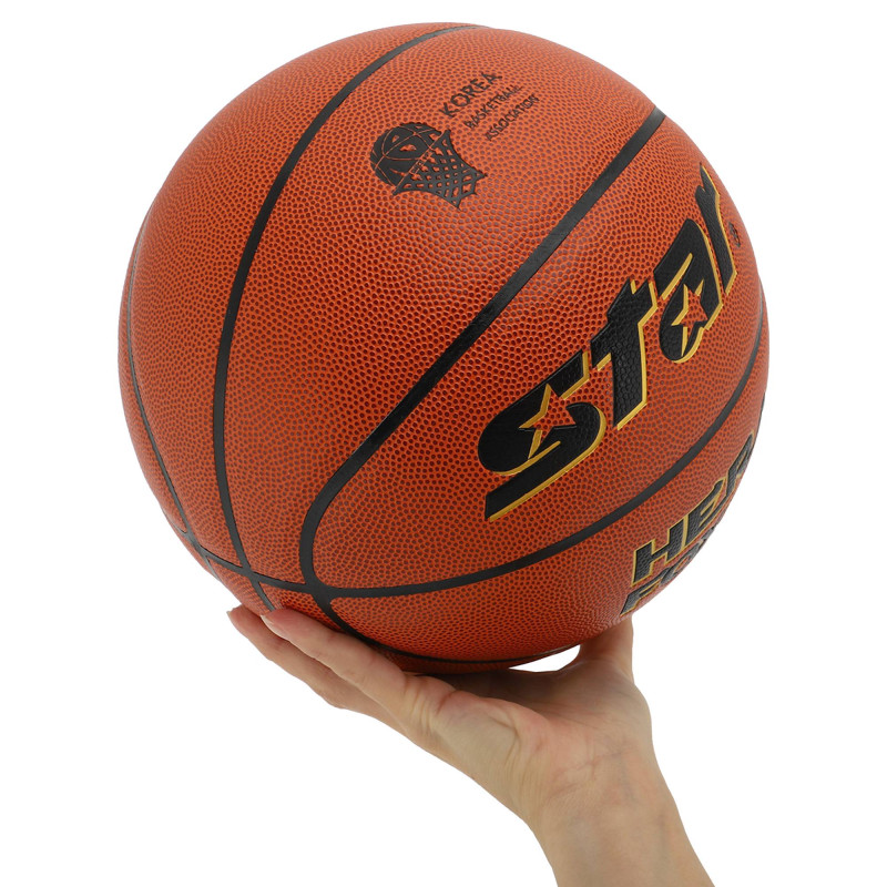 М'яч баскетбольний STAR HERA FOX BB4707C розмір 7 червоний
