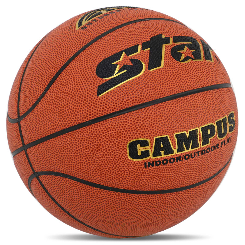 М'яч баскетбольний STAR CAMPUS BB4825C розмір 5 помаранчевий