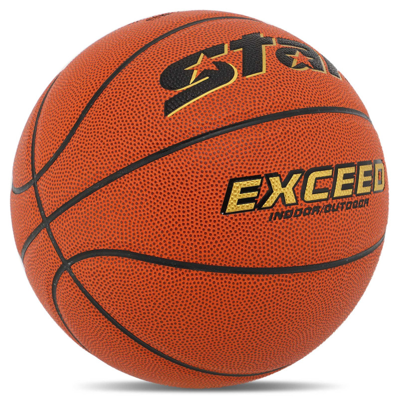 М'яч баскетбольний STAR EXCEED BB4835C розмір 5 помаранчевий