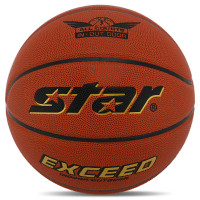 М'яч баскетбольний STAR EXCEED BB4837C розмір 7 помаранчевий