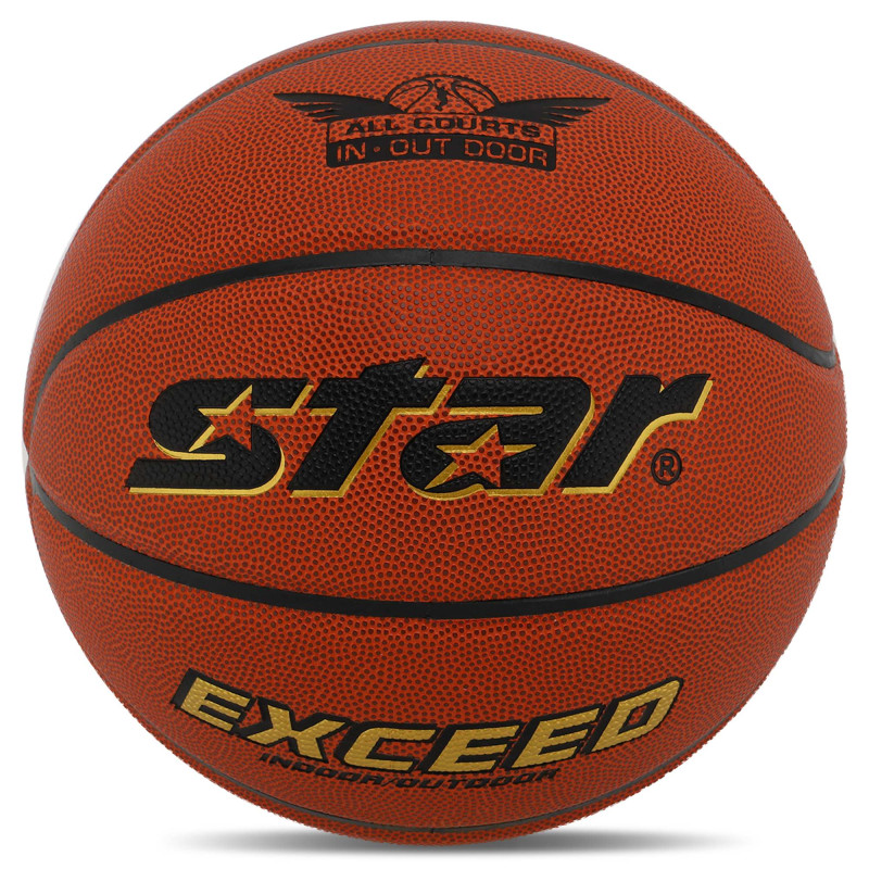 М'яч баскетбольний STAR EXCEED BB4837C розмір 7 помаранчевий