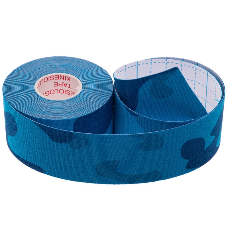 Кінезіо тейп для обличчя та тіла Kinesio tape SP-Sport BC-0474-3_8 розмір 3,8смх5м кольори в асортименті