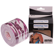 Кінезіо тейп для обличчя та тіла Kinesio tape SP-Sport BC-0474-5 розмір 5смх5м кольори в асортименті
