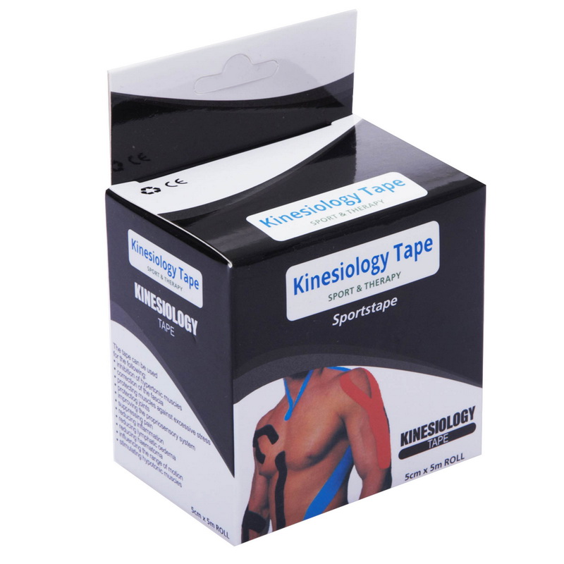 Кінезіо тейп для обличчя та тіла Kinesio tape SP-Sport BC-0474-7_5 розмір 7,5смх5м кольори в асортименті