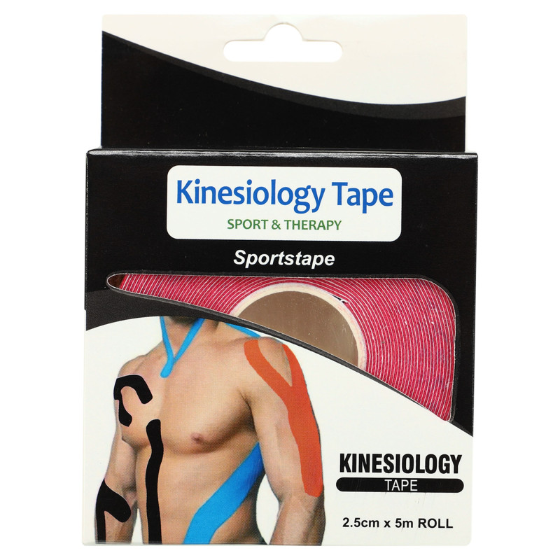 Кінезіо тейп для обличчя та тіла Kinesio tape SP-Sport BC-1091-2_5 розмір 2,5смх5м кольори в асортименті