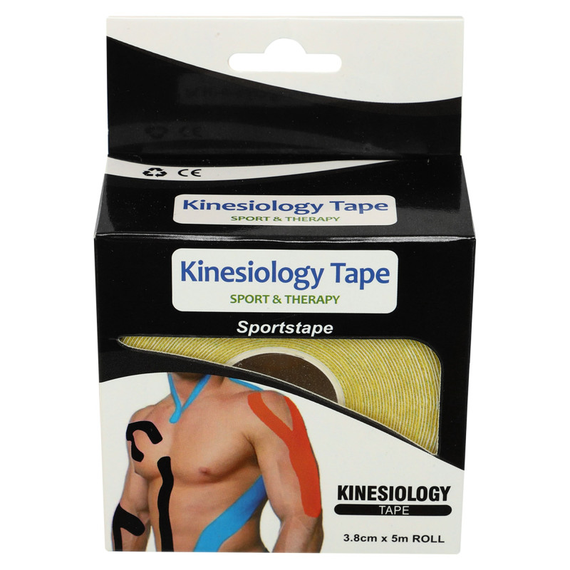 Кінезіо тейп для обличчя та тіла Kinesio tape SP-Sport BC-1091-3_8 розмір 3,8 смх5м кольори в асортименті