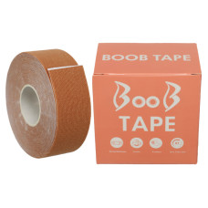 Кінезіо тейп для тейпування грудей Kinesio tape BOOB SP-Sport BC-1093-2_5 розмір 2,5смх5м бежевий