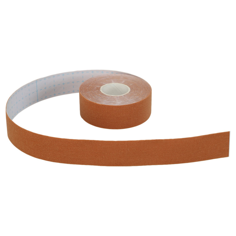 Кінезіо тейп для тейпування грудей Kinesio tape BOOB SP-Sport BC-1093-2_5 розмір 2,5смх5м бежевий