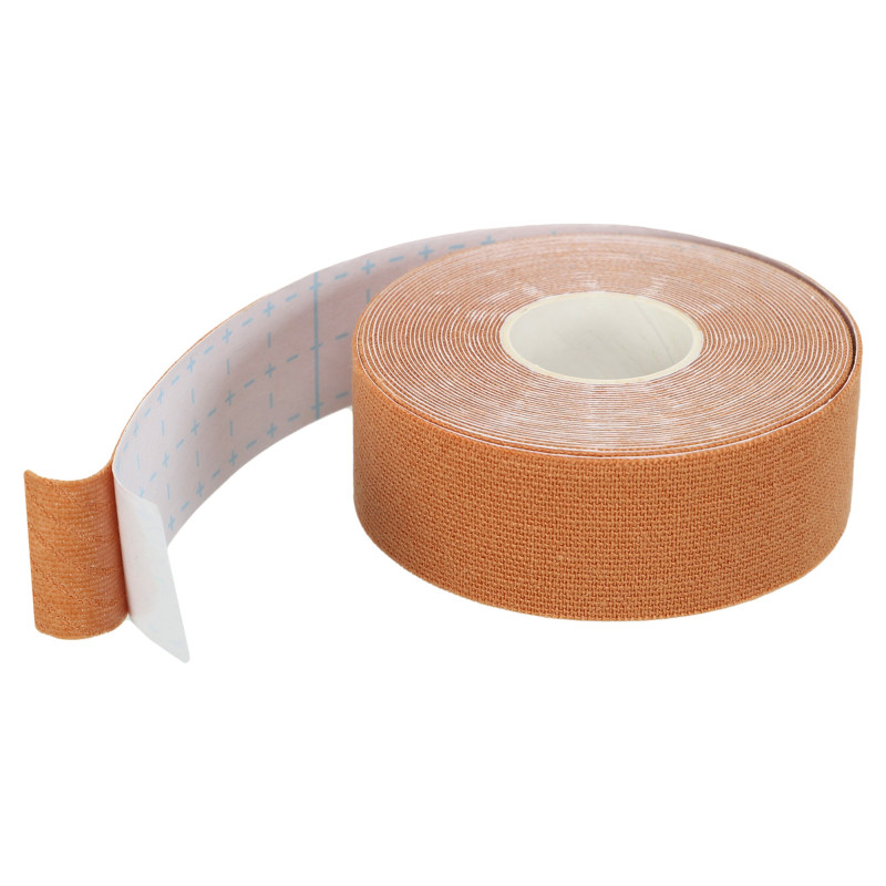 Кінезіо тейп для тейпування грудей Kinesio tape BOOB SP-Sport BC-1093-2_5 розмір 2,5смх5м бежевий