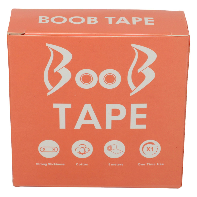 Кінезіо тейп для тейпування грудей Kinesio tape BOOB SP-Sport BC-1093-2_5 розмір 2,5смх5м бежевий
