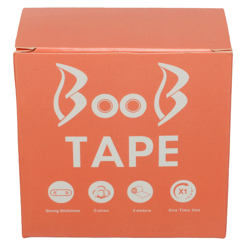 Кінезіо тейп для тейпування грудей Kinesio tape BOOB SP-Sport BC-1093-3_8 розмір 3,8смх5м бежевий