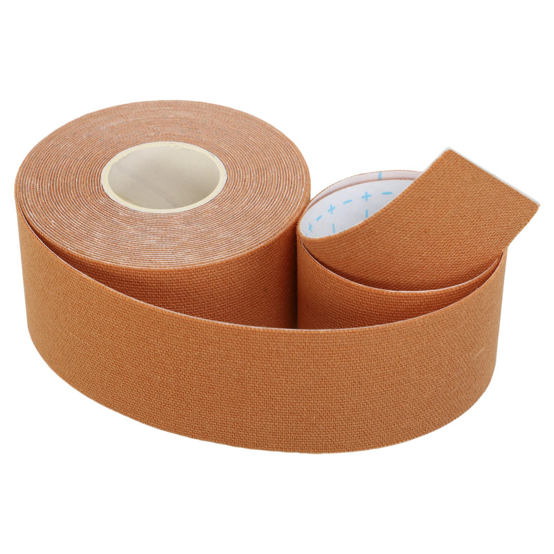 Кінезіо тейп для тейпування грудей Kinesio tape BOOB SP-Sport BC-1093-3_8 розмір 3,8смх5м бежевий