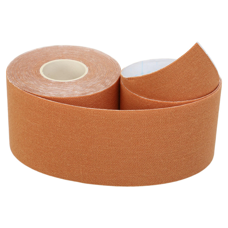 Кінезіо тейп для тейпування грудей Kinesio tape BOOB SP-Sport BC-1093-5 розмір 5смх5м бежевий