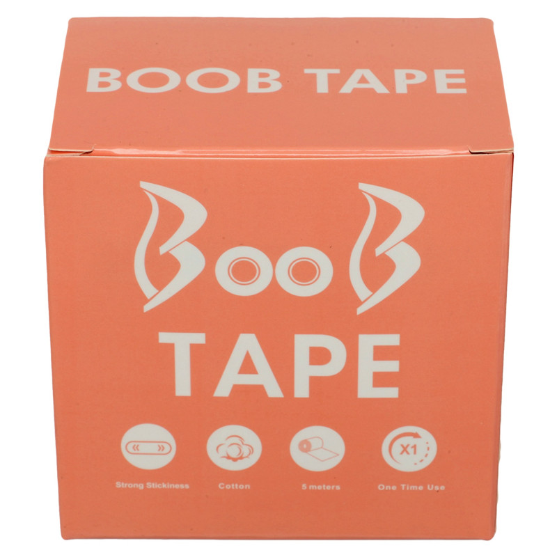 Кінезіо тейп для тейпування грудей Kinesio tape BOOB SP-Sport BC-1093-5 розмір 5смх5м бежевий