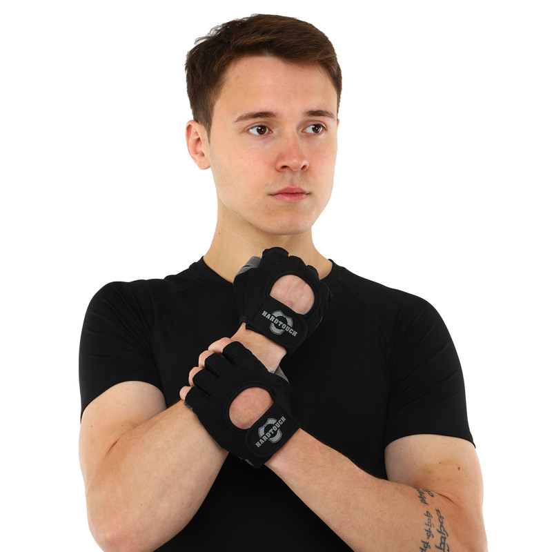 Рукавиці для фітнесу та тренувань HARD TOUCH BC-4460 S-XL кольори в асортименті