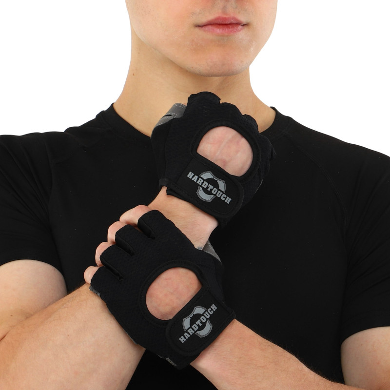 Рукавиці для фітнесу та тренувань HARD TOUCH BC-4460 S-XL кольори в асортименті